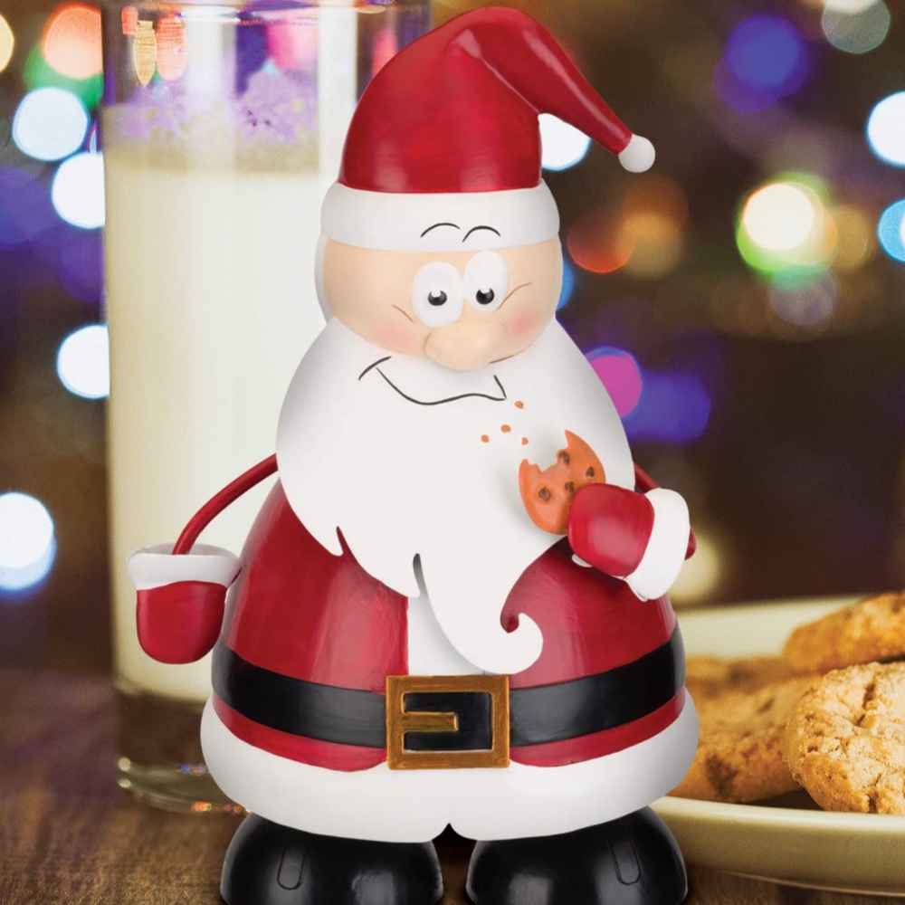 Regal Art & Gift Home & Garden Decor Santa With Cookie